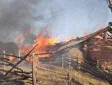 Taşyatak Köyünde Yangın