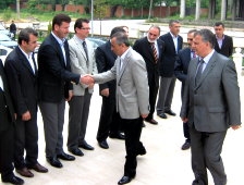 Vali Hüseyin Atak Veda Ziyaretinde