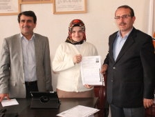 Hümeyra Saygıdeğer Başvurusunu Yaptı