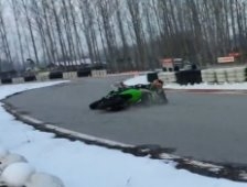 Kenan Sofuoğlu Antrenmanda Kaza Yaptı