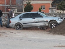 Altındere’de Trafik Kazası