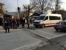 Ana Yolda Derin Çukur kazaya sebebiyet verdi