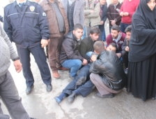 Yayaya Çarpmamak için Kaza Yaptı