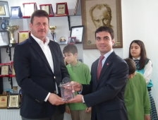 Bilal Soykan’a Teşekkür Ziyareti