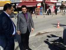 Yeni Yapılan Kavşaklara Başkan Yazıcı’dan Denetim