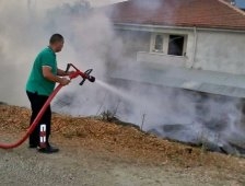 Tüp Yangına Neden Oldu