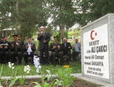 Şehit Jan. On. Ali Çakıcı Mezarı Başında Anıldı