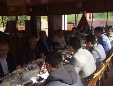 Kaymakam ve Başkan Kahvaltıda 