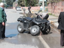 Küçücek'te Trafik Kazası 