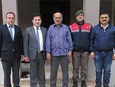 Kaymakam Bı 'dan Şehit Ailesine Ziyaret 