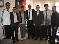 Atletizm 7.Bölge Birincisi Sercan Acar’dan Ziyaretler