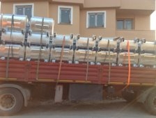 TIR dolusu Çöp Konteyneri Geldi