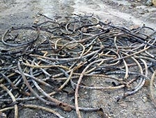 Hızlı Tren Hattının Kablolarını Çaldılar