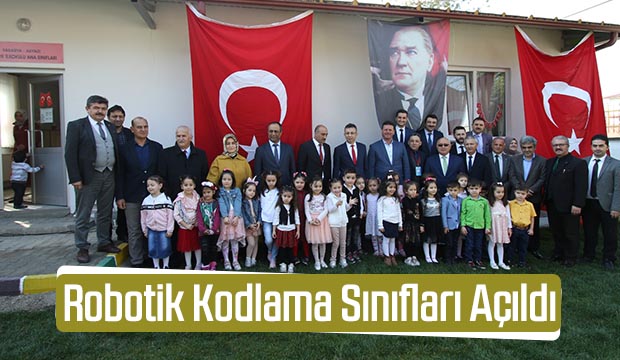 Robotik Kodlama Sınıfları Açıldı