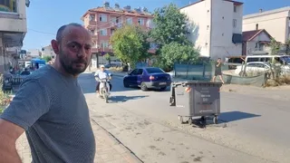 Rögar Yanındaki Çukur Lastik Patlattı