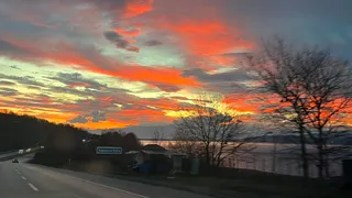 Sabahın ilk ışıklarıyla kartpostallık manzara