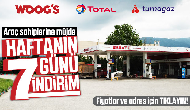 Sabancı Akaryakıtta her gün indirim