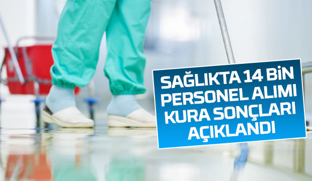 Sağlıkta personel alımı kura sonuçları açıklandı