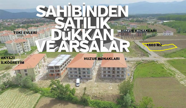 Sahibinden Satılık Dükkan ve Arsalar