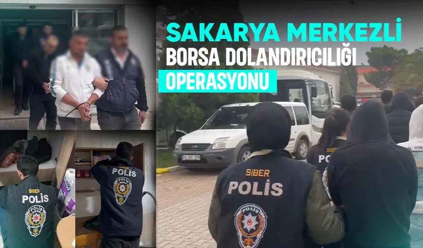 Sahte borsa uygulamasıyla dolandırıcılık: 13 tutuklama
