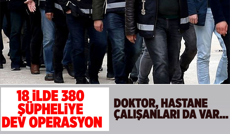 Sahte engelli raporu hazırlayan 380 şüpheliye dev operasyon