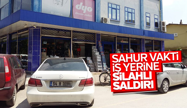 Sahur Vakti Silahlı Saldırı
