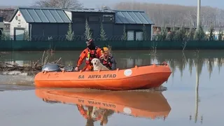 Sakarya AFAD ekibi taşının yaşanan Edirne'de