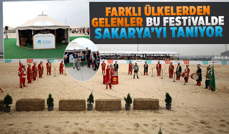 Sakarya Büyükşehir Belediyesi Etnospor Kültür Festivali’ndeki yerini aldı 