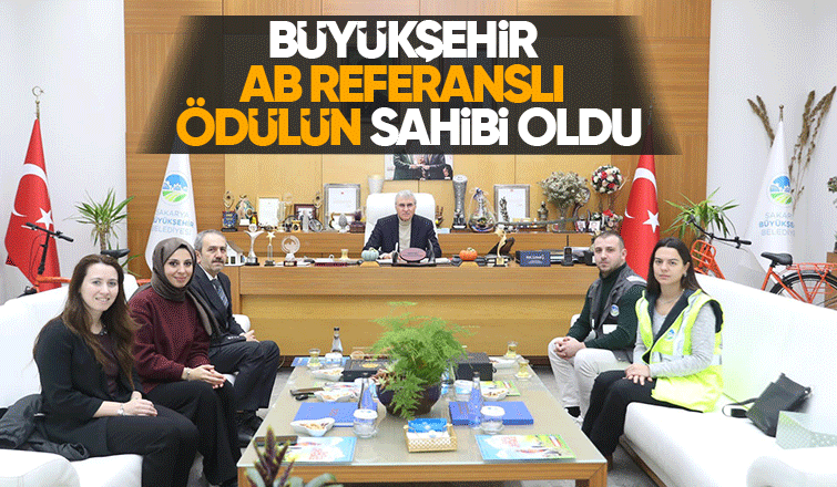 Sakarya Büyükşehire bir ödül daha