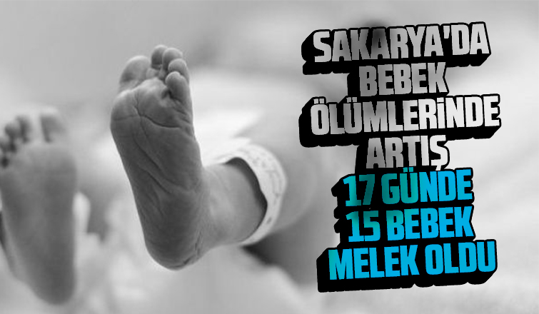 Sakarya'da 17 günde 15 bebek ölümü yaşandı
