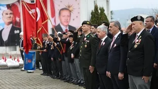 Sakarya'da 18 Mart Şehitleri için tören