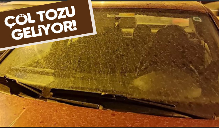 Sakarya'da 3 gün boyunca çöl tozu bekleniyor