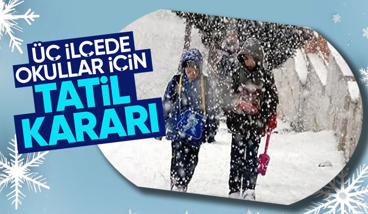 Sakarya'da 4 ilçede okullar için tatil kararı