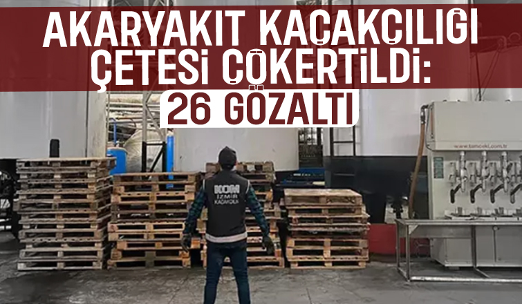 Sakarya'da 329 ton kaçak akaryakıt ele geçirildi