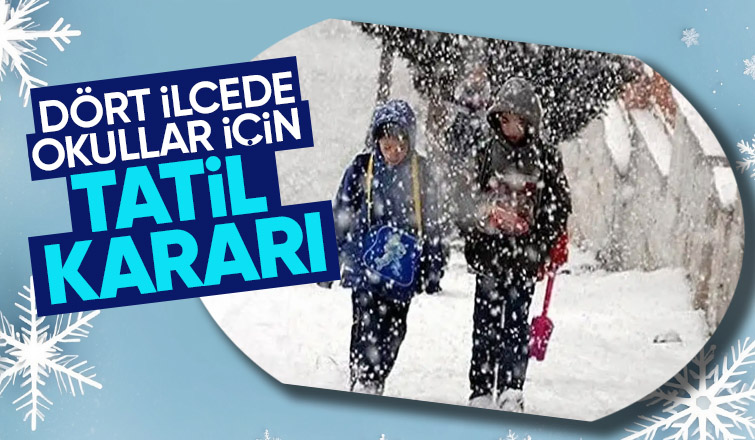 Sakarya'da 4 ilçede okullar için tatil kararı