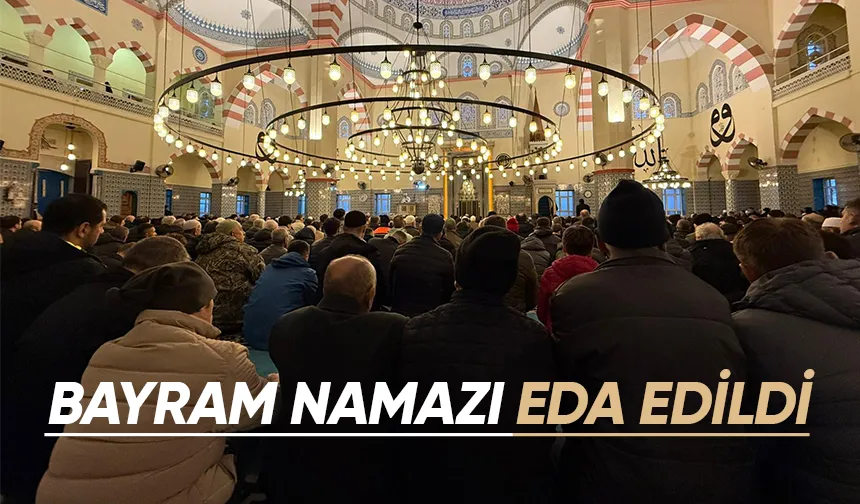 Sakarya'da bayram namazı eda edildi