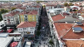 Sakarya'da binler Filistin'e destek için buluştu