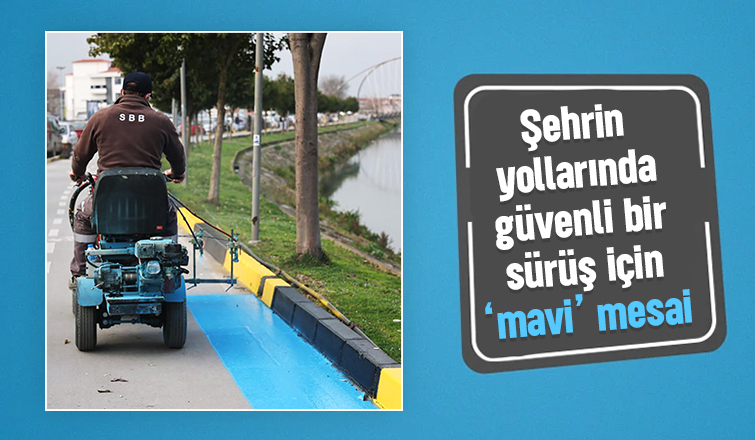 Sakarya'da bisiklet yolları güvenli hale getirildi