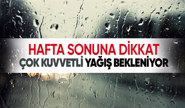 Sakarya'da çok kuvvetli yağış bekleniyor