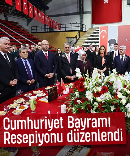 Sakarya'da Cumhuriyet Resepsiyonu