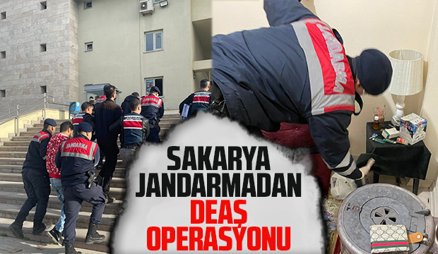 Sakarya'da DEAŞ operasyonu