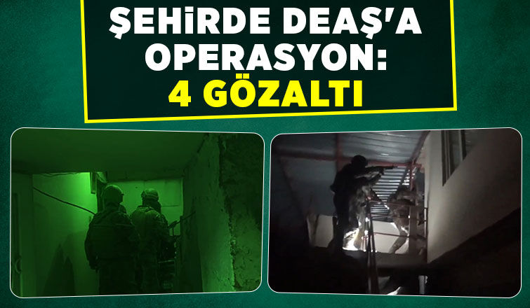 Sakarya'da DEAŞ operasyonunda 4 kişi yakalandı