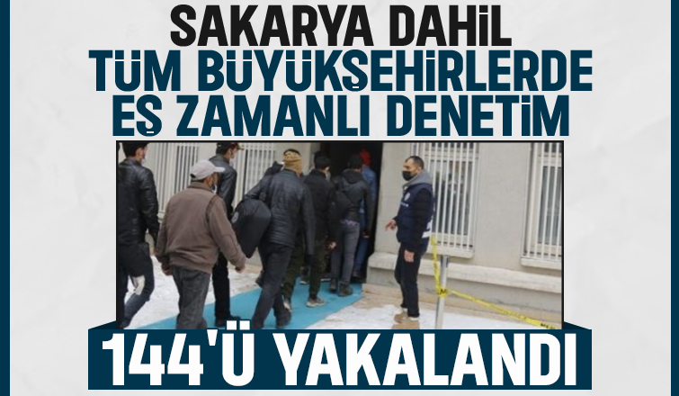 Sakarya'da düzensiz göç denetimi