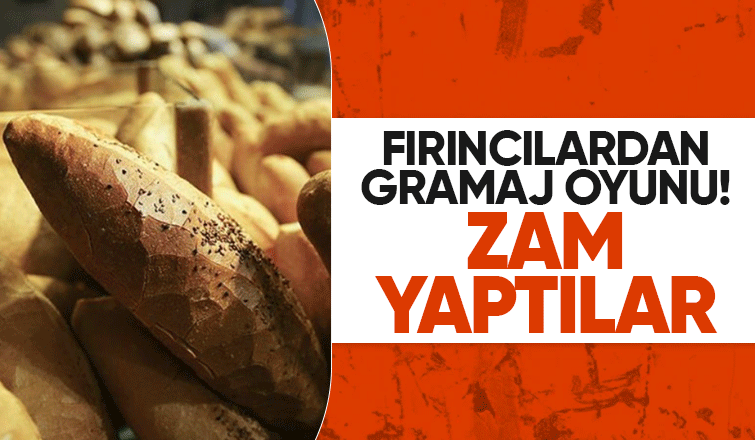 Sakarya'da ekmeğe gramaj zammı