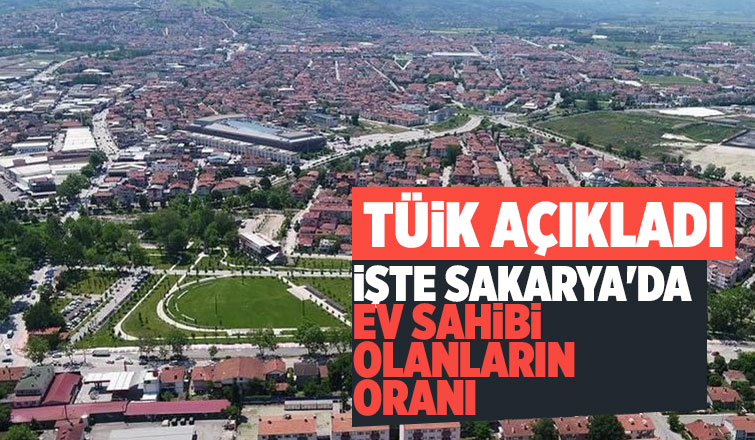 Sakarya'da evsizlerin oranı belli oldu