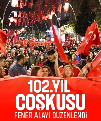 Sakarya'da fener alayı düzenlendi