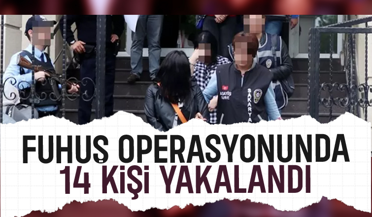 Sakarya'da fuhuş operasyonu