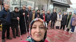 Sakarya'da görme engellilere yönelik çalışma