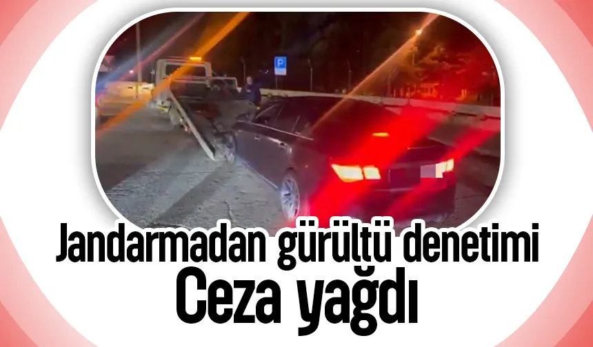 Sakarya'da gürültü denetimi