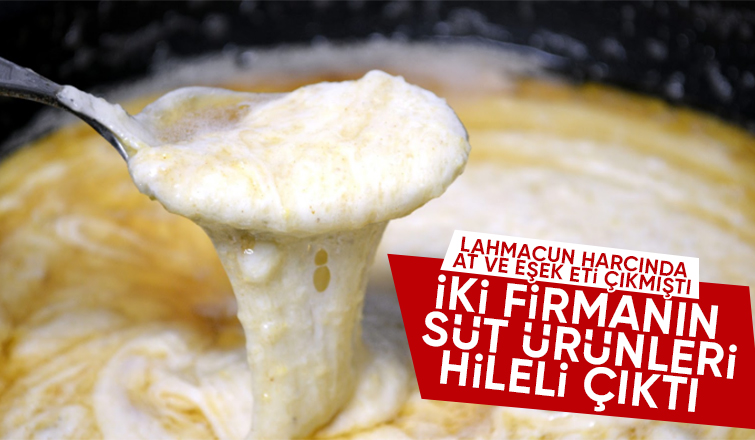 Sakarya'da iki firmanın süt ürününde bakın ne çıktı